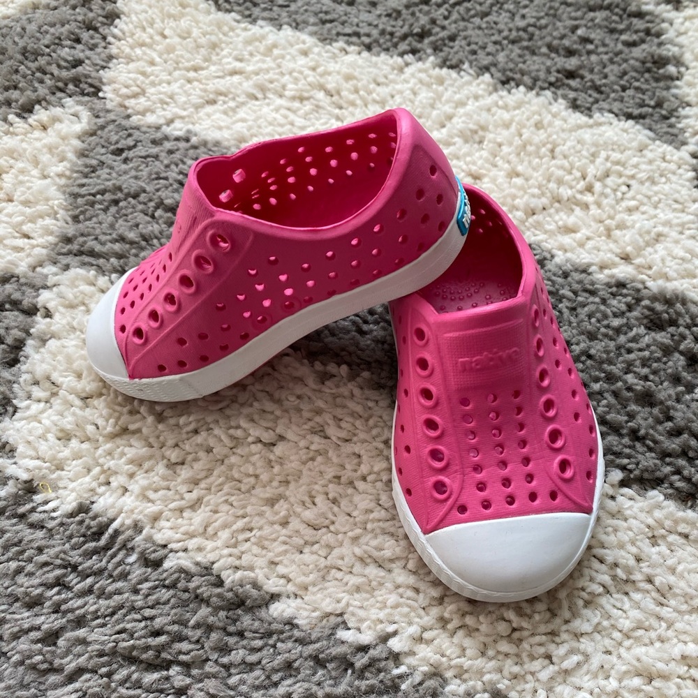 NATIVE 5C kids Jefferson Child shoes pink